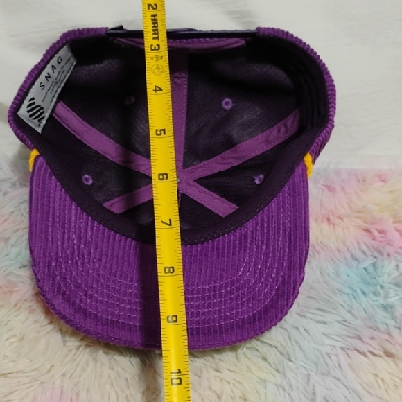 Purple Flames Logo Corduroy Hat